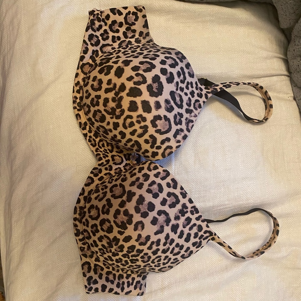 Leopard print bra from Soma